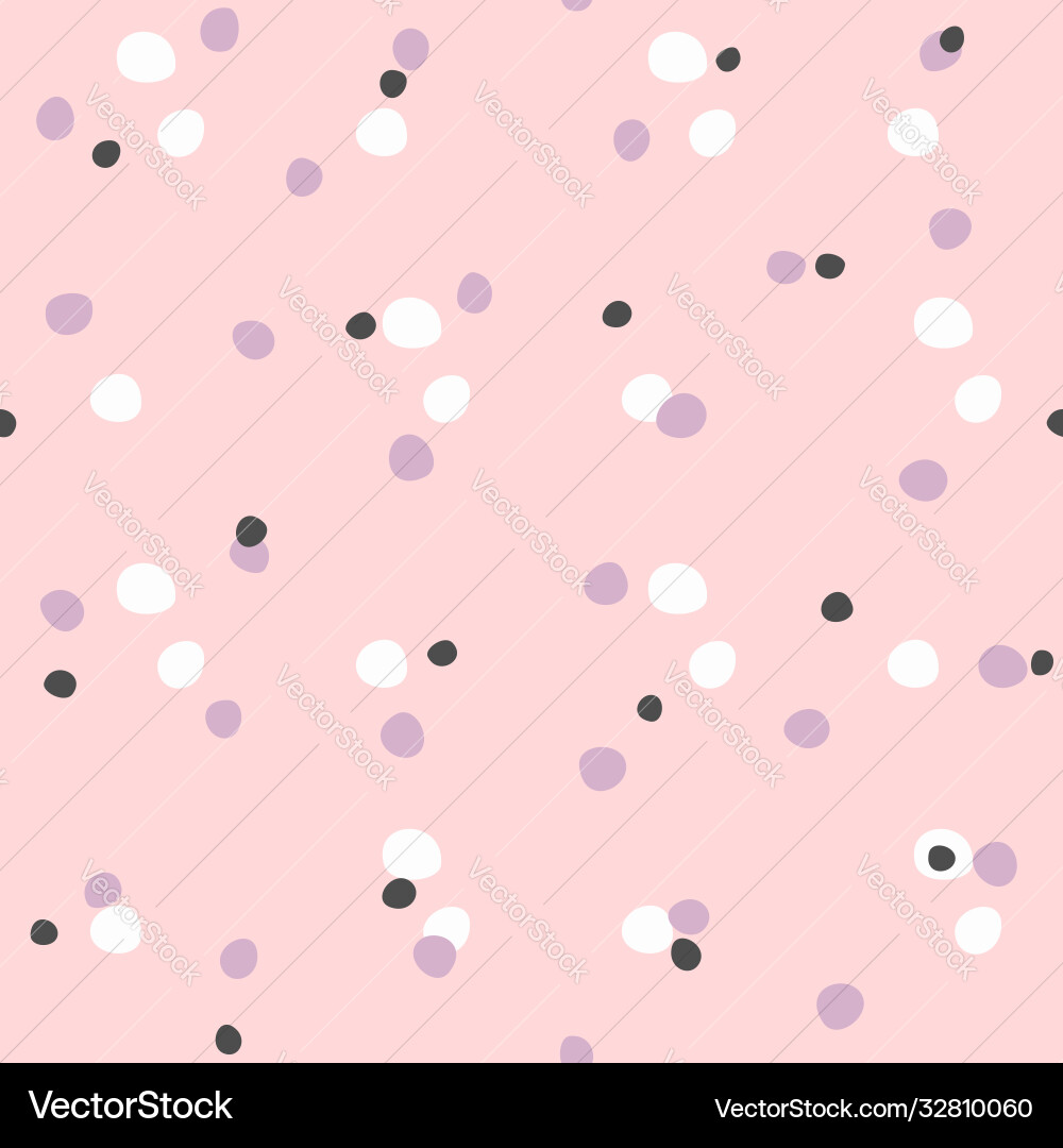 Simple seamless pattern with colored round spots Simple seamless pattern with colored round spots vector image
