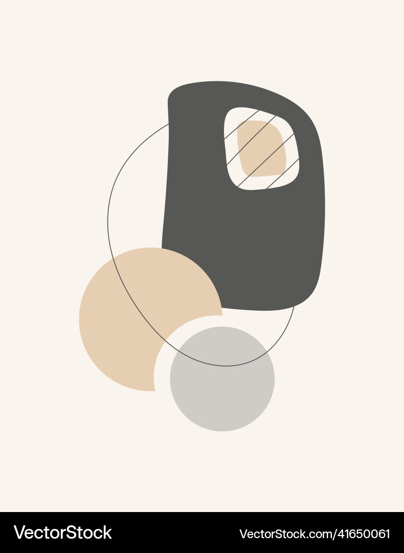 Abstract design with doodles – Royalty-Free Vector | VectorStock