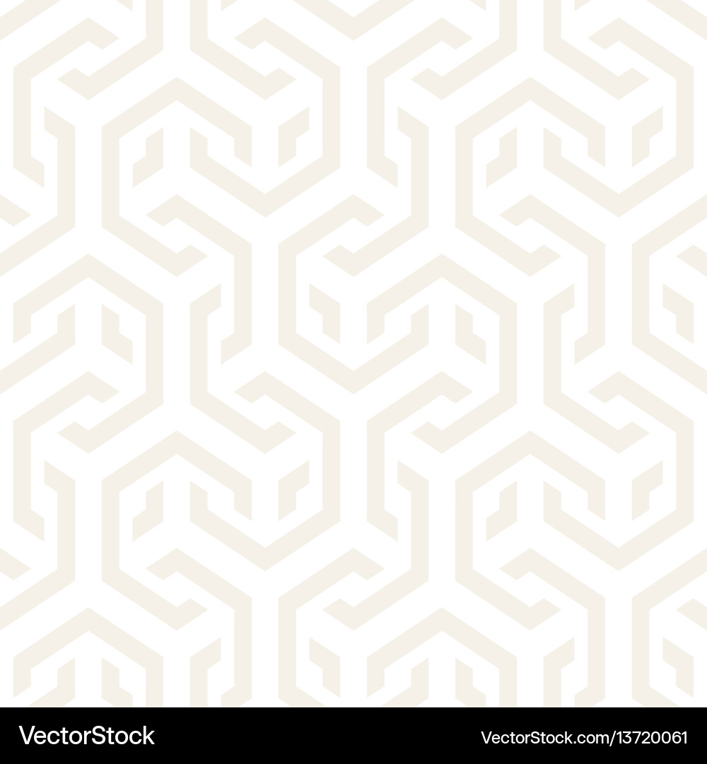 Interlaced Hexagonal Pattern vector image