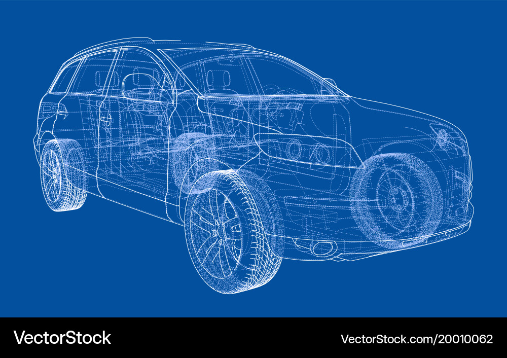 Concept car Royalty Free Vector Image - VectorStock