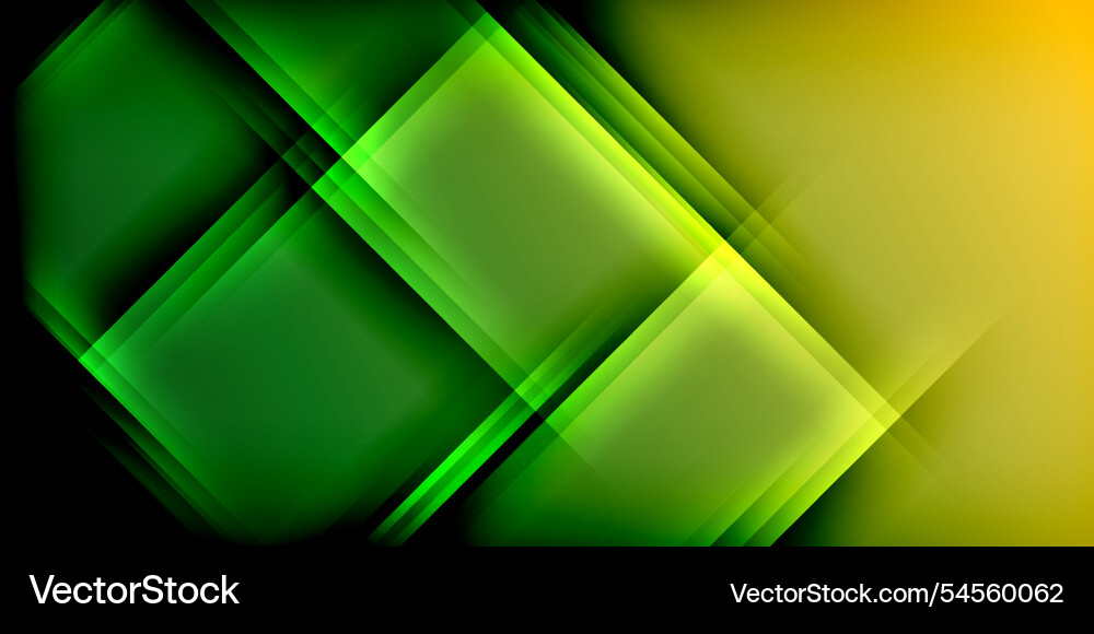 Expressive poster with shadow lines features vector image