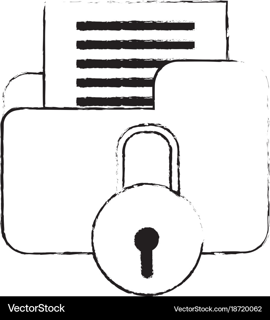 Isolated file design Vector Image