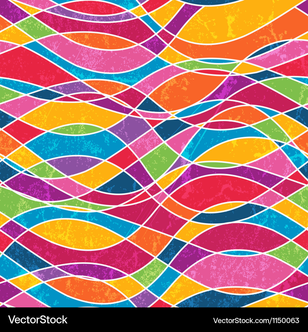 Colorful Geometric Pattern vector image