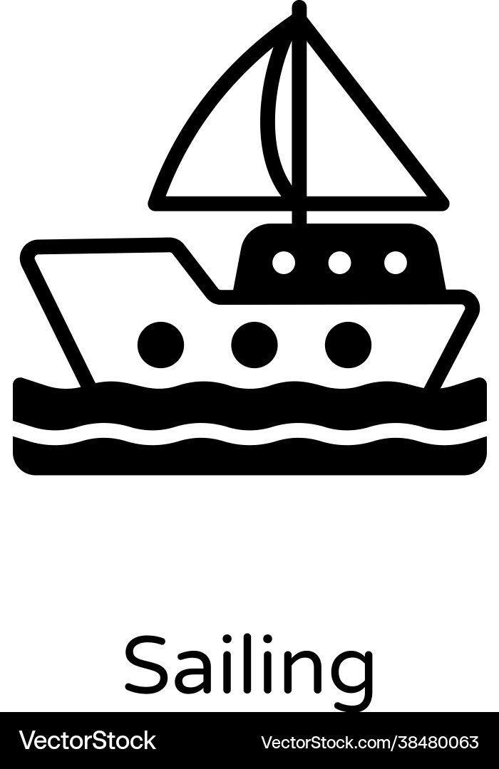 Sailing Royalty Free Vector Image - VectorStock