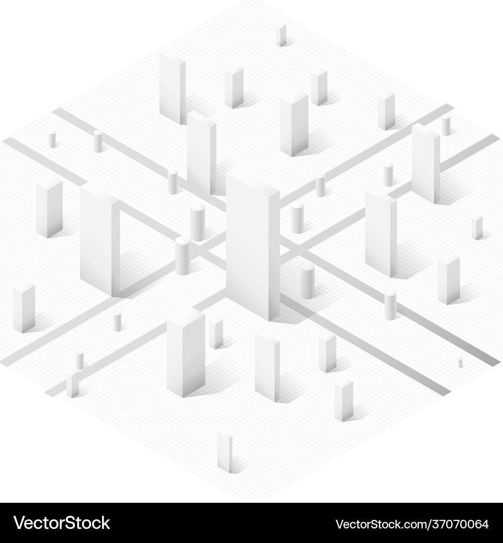Isometric view skyscraper office building Isometric view skyscraper office building vektorbild
