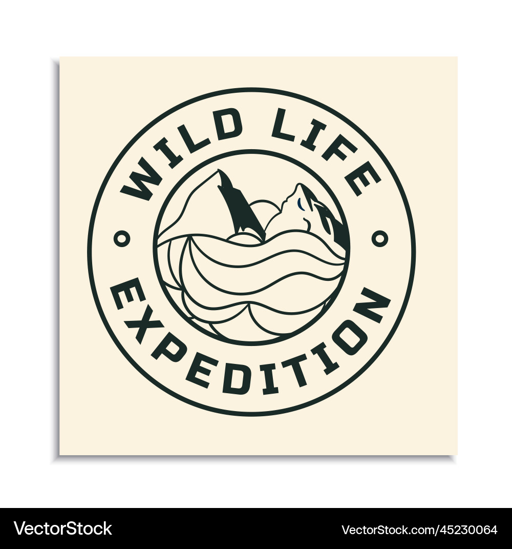 Minimalist logotype camping Minimalist logotype camping vektorbild