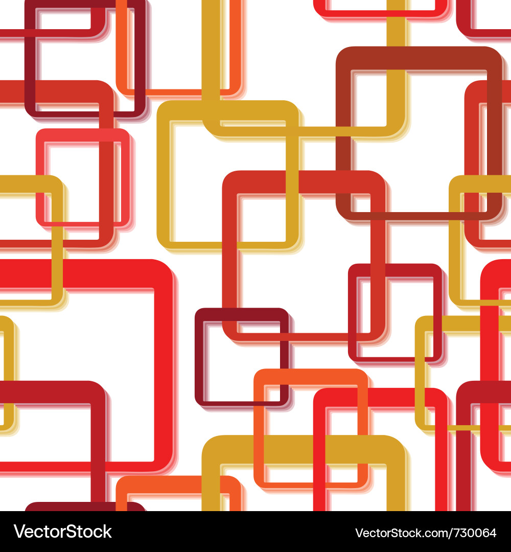 Seamless rectangle pattern vector image