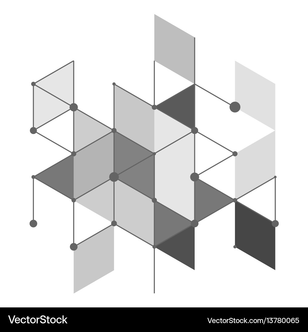 Connect abstraction Connect abstraction vector image