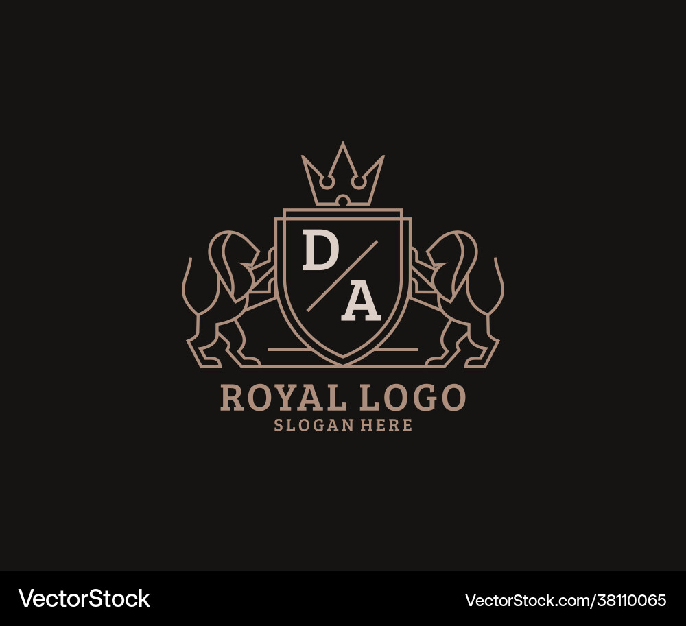 Lion Royal Logo - Elegant & Regal Vector Image
