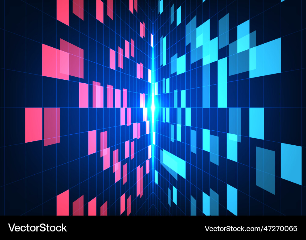 Technology background internet connection Vector Image