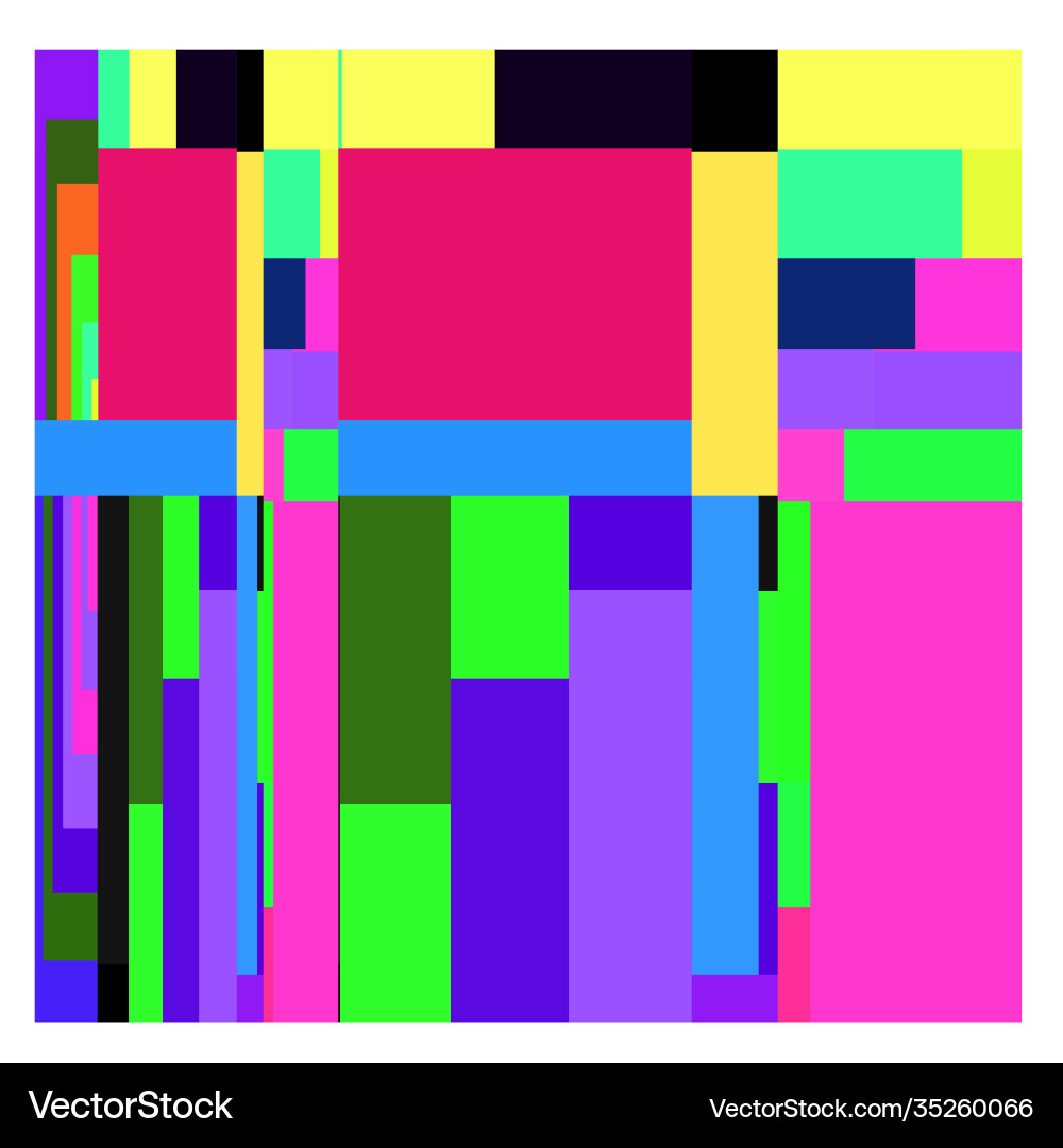 Colorful geometric and curve background pattern Vector Image