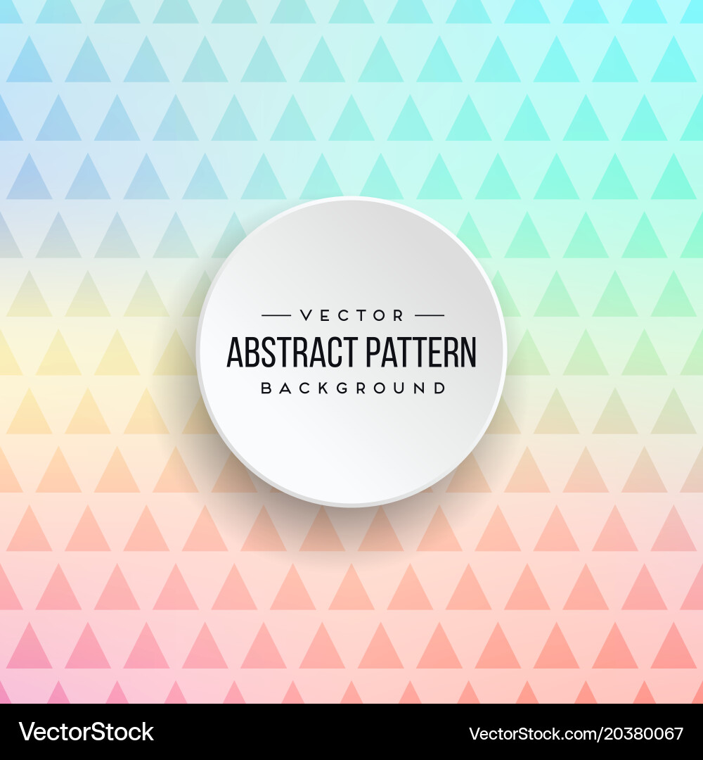 Abstract geometric pattern vector image