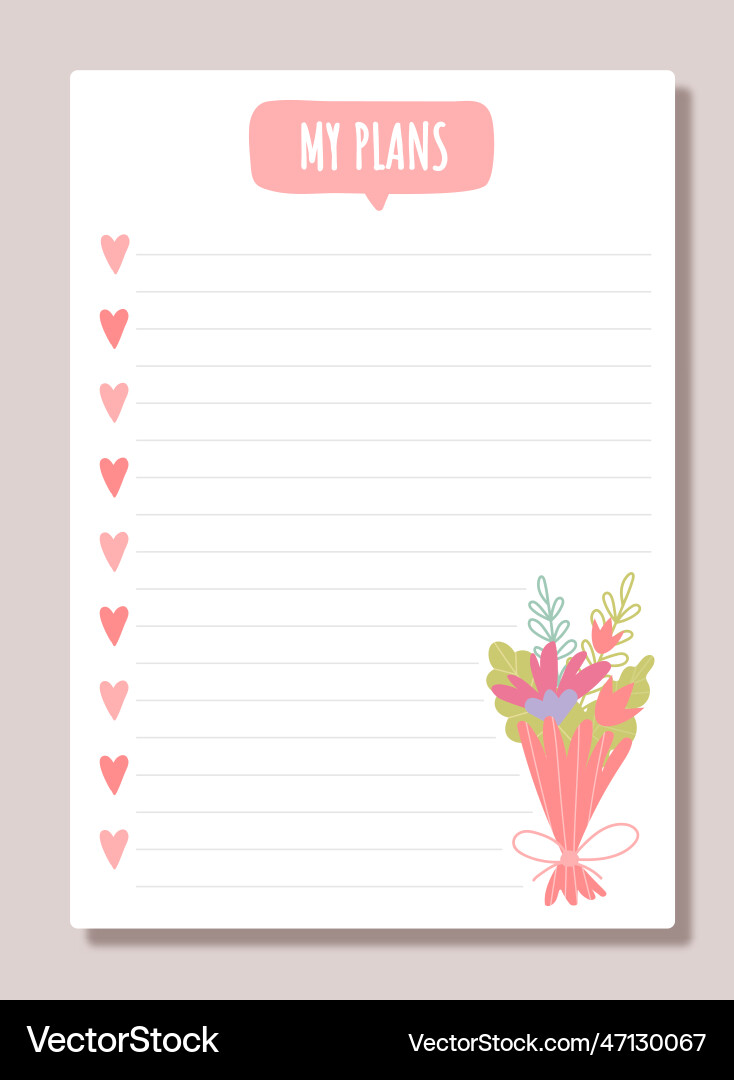Notebook sheet concept Notebook sheet concept Vector Image
