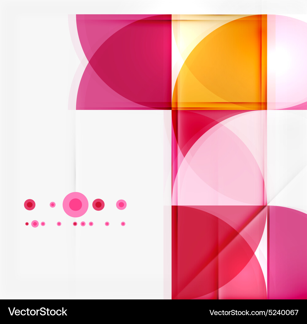 Semicircle triangle pattern Vector Image