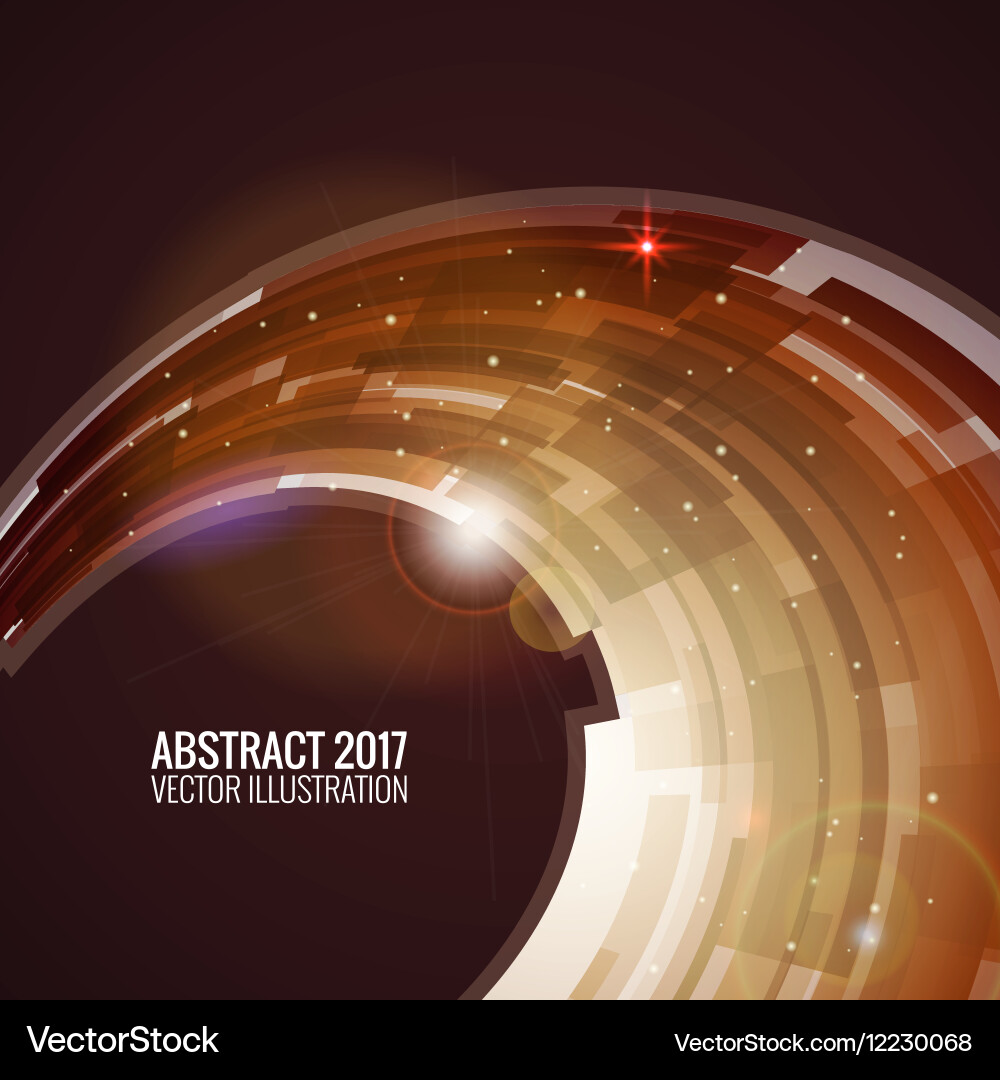 Abstraction in the form of a rainbow vector image