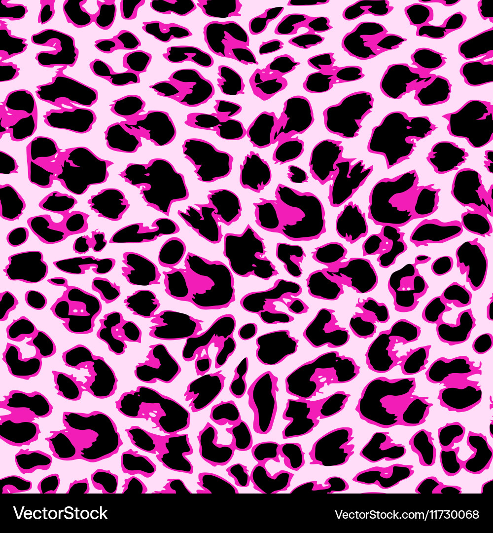 Leopard Spot Seamless Pattern vector image