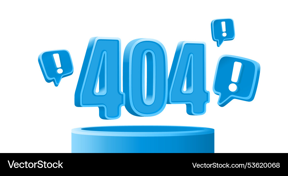 Page not found 404 error code Page not found 404 error code vector image