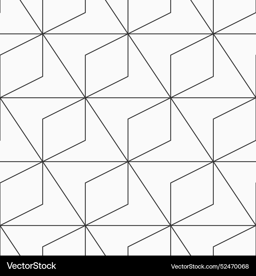 Seamless outline geometric pattern repeating Seamless outline geometric pattern repeating vector image