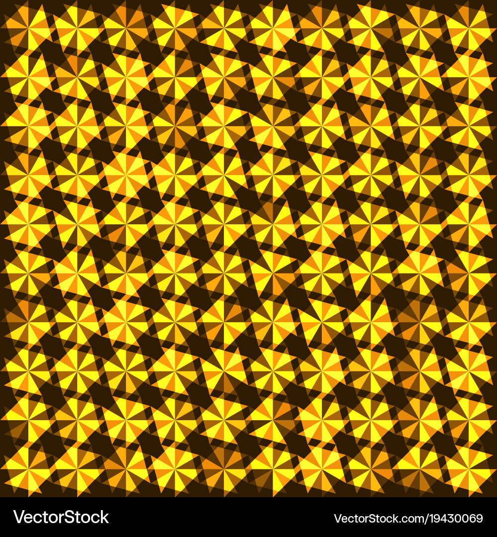 Abstract background of triangles vector image