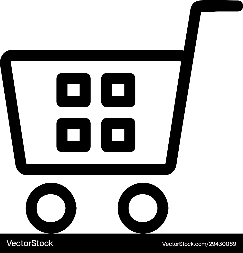 Bar code is an icon isolated contour Bar code is an icon isolated contour vector image