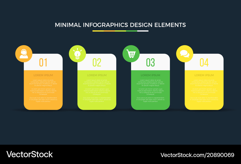 Business data visualization time line process Business data visualization time line process Vector Image