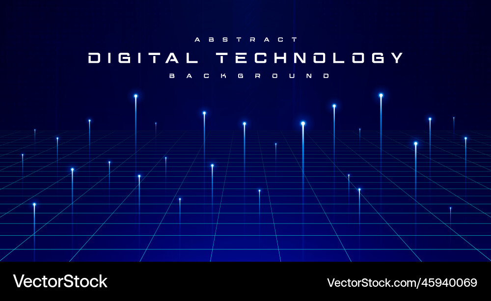 Digital technology worldwide global network tech Digital technology worldwide global network tech vector image