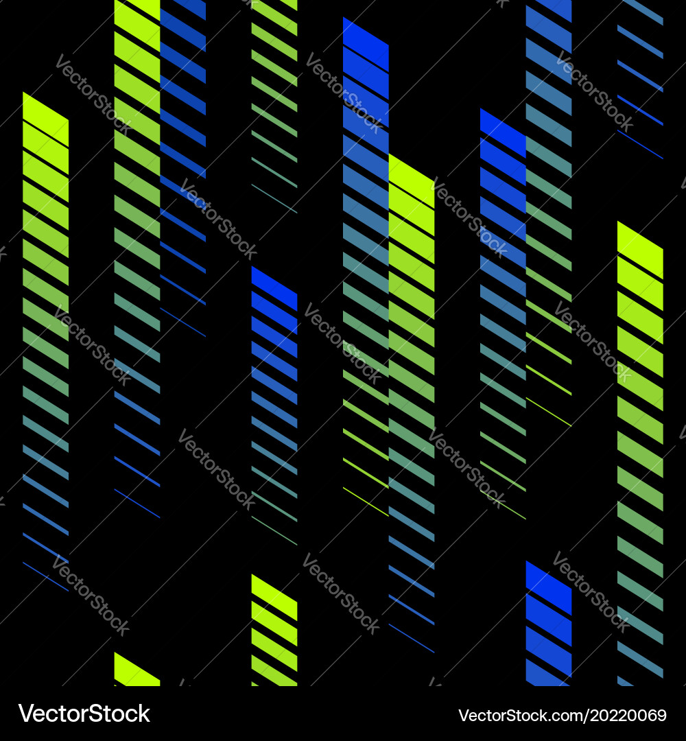Dynamic Geometric Lines Pattern vector image