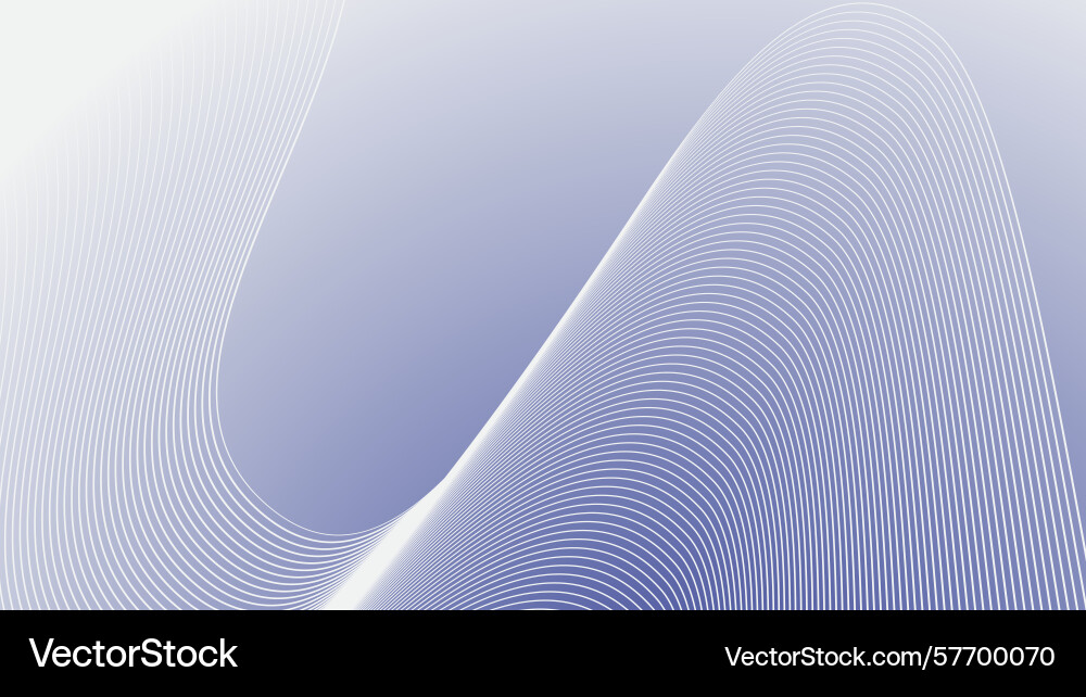 Blue gradient with stripes line pattern Vector Image