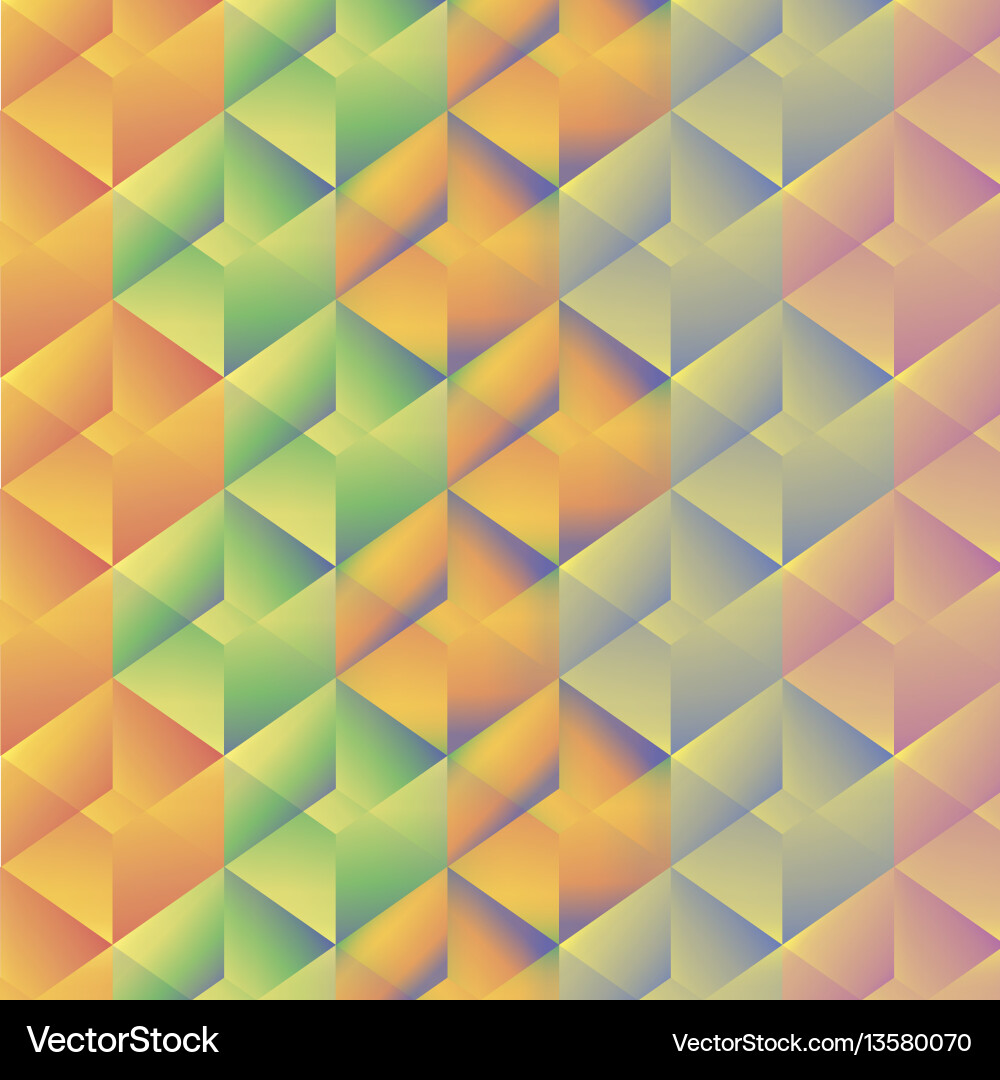 Geometric pattern with colorful rectangles Vector Image