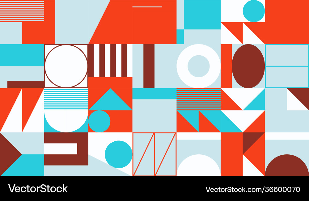 High-tech geometric abstract pattern design High-tech geometric abstract pattern design vector image