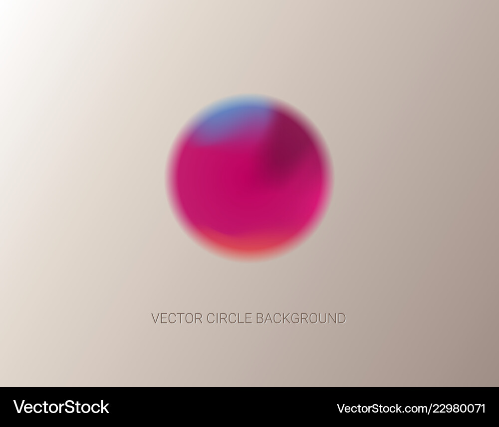 Abstract blurred gradient mesh background vector image