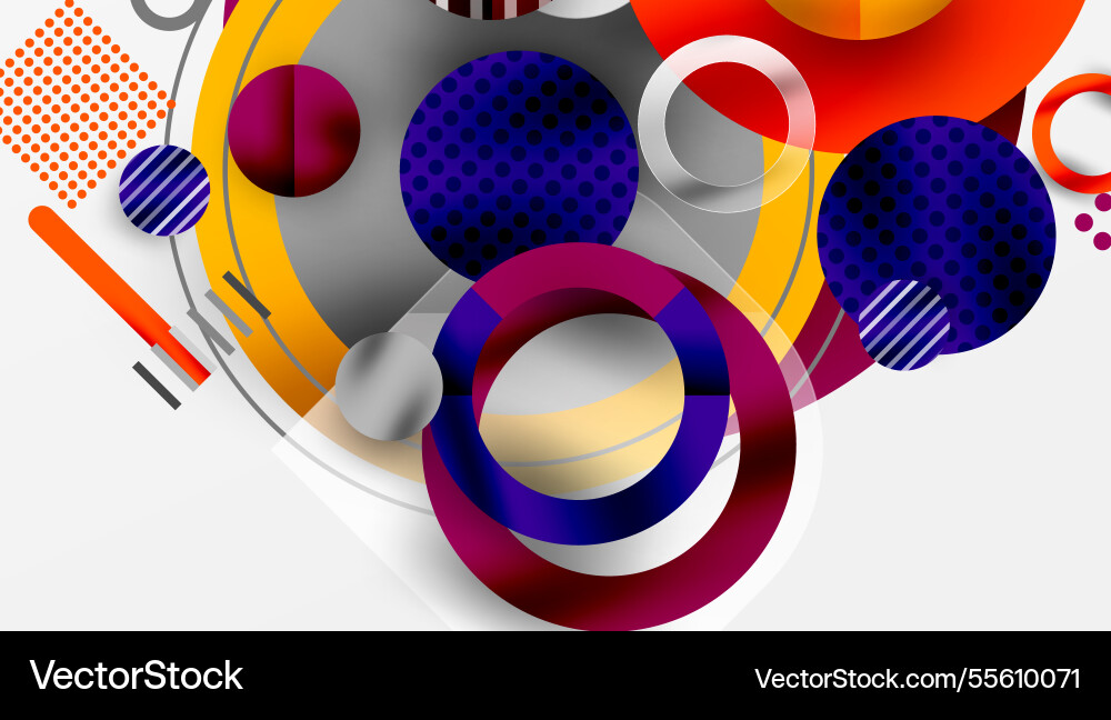 Abstract geometric background with overlapping Abstract geometric background with overlapping vector image