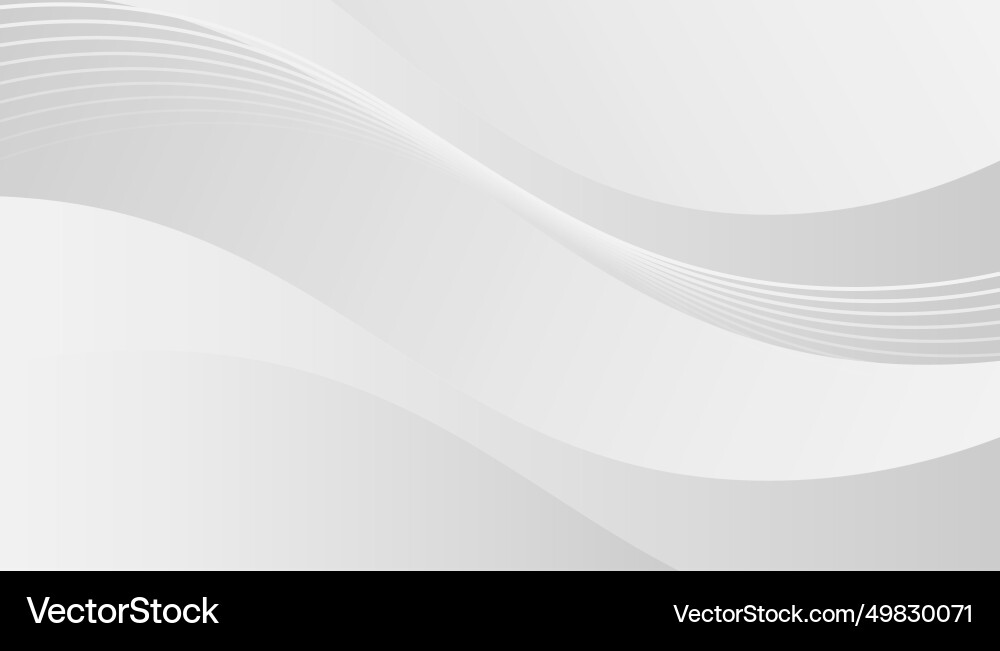 Abstract grey background poster with dynamic waves Abstract grey background poster with dynamic waves vector image