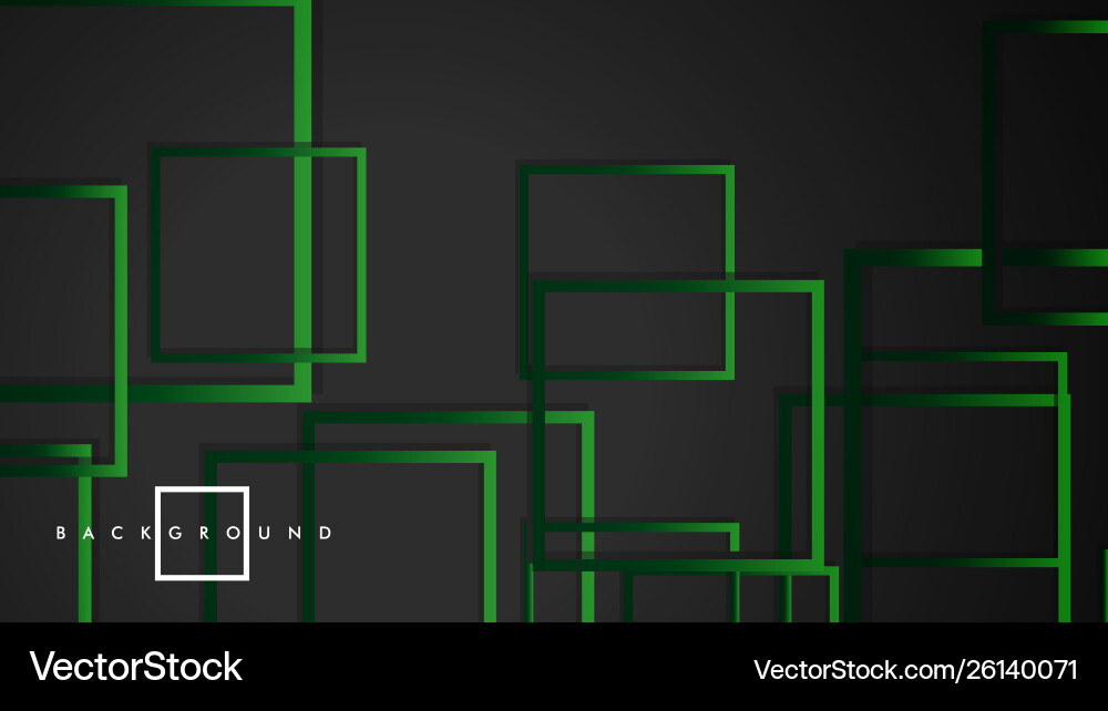 Modern abstract squares backgrounds with a black vector image