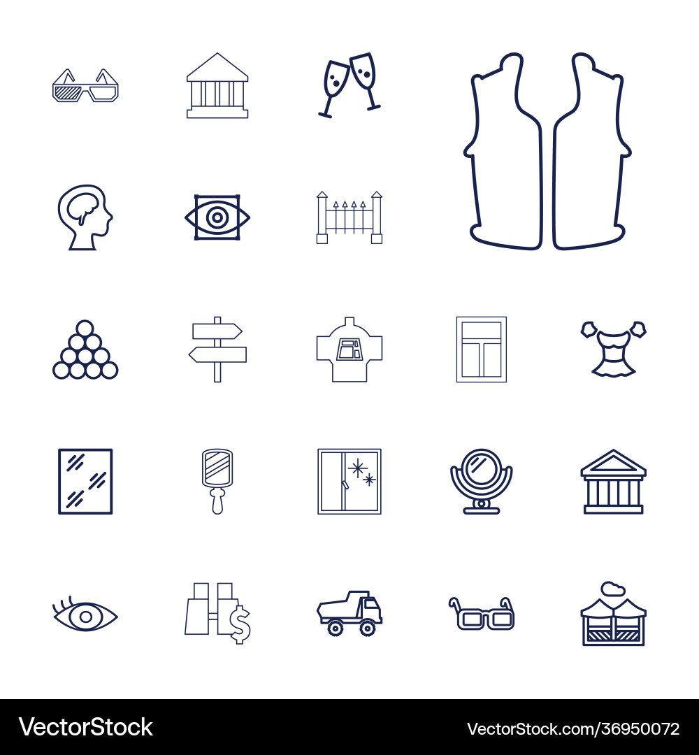 22 view icons (36950072) – Free Vector | VectorStock