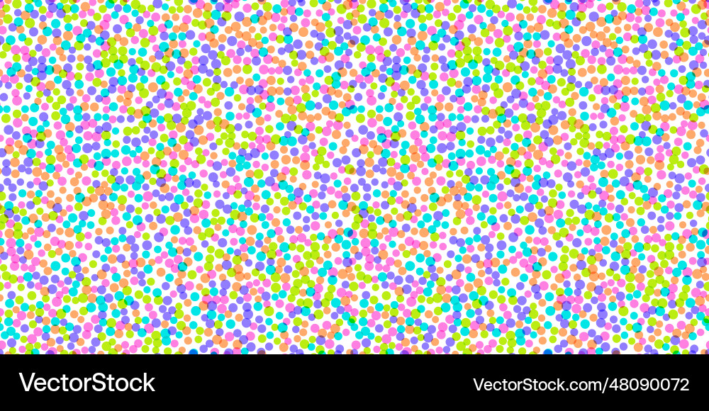 Celebration confetti seamless pattern colorful Vector Image