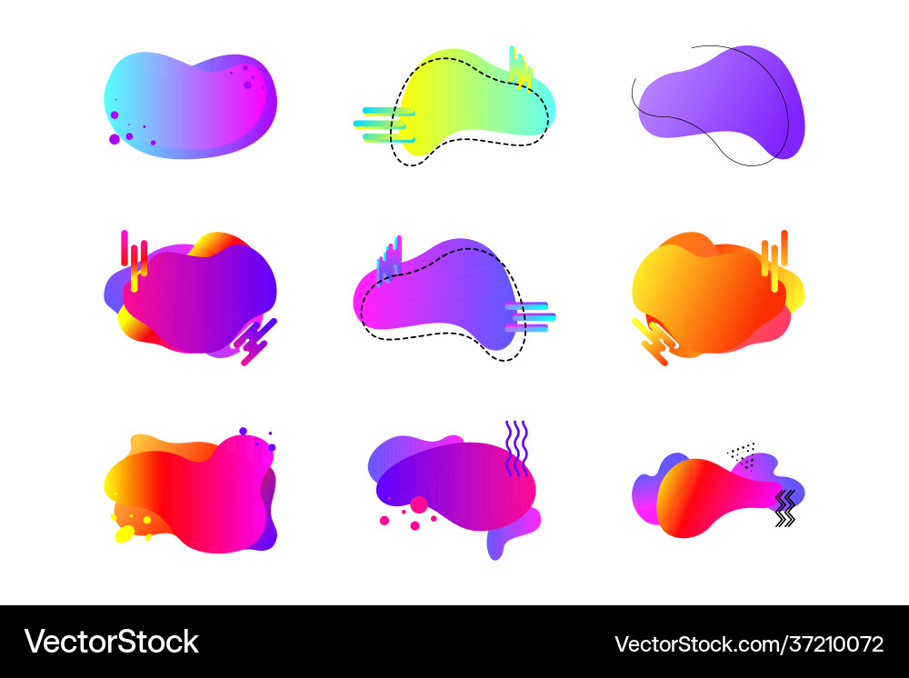 Set modern memphis abstract shape with copy Set modern memphis abstract shape with copy Vector Image