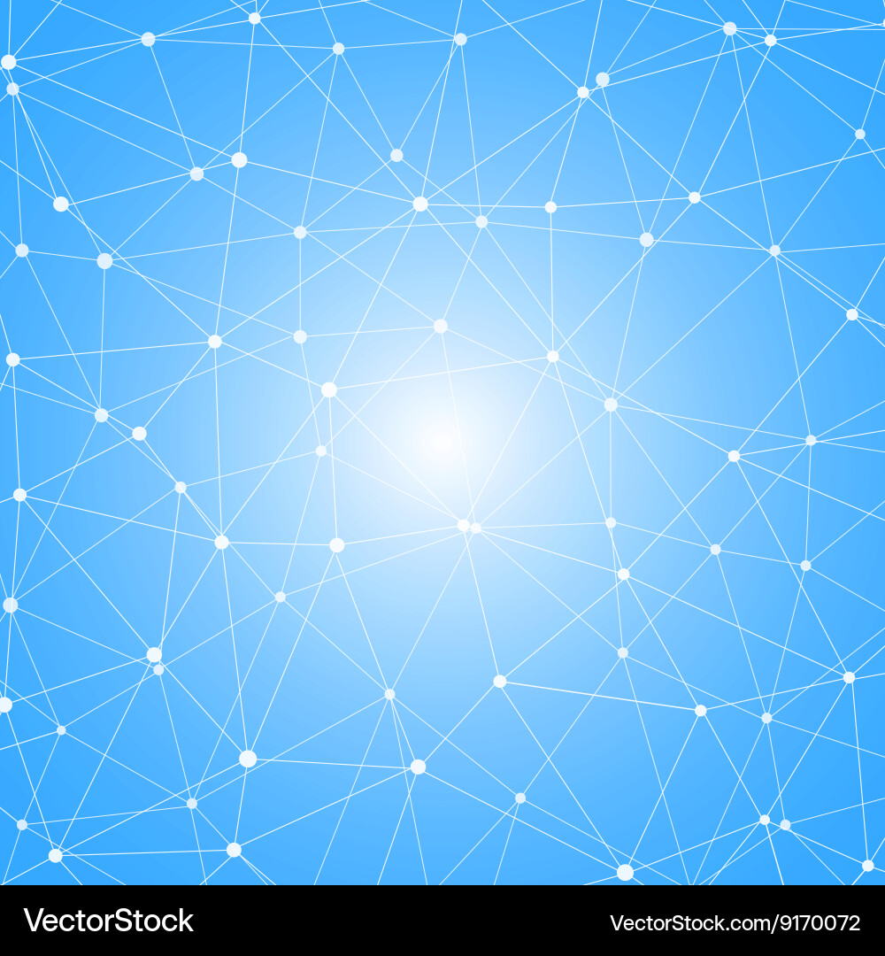 Structure molecule and communication dna atom Vector Image