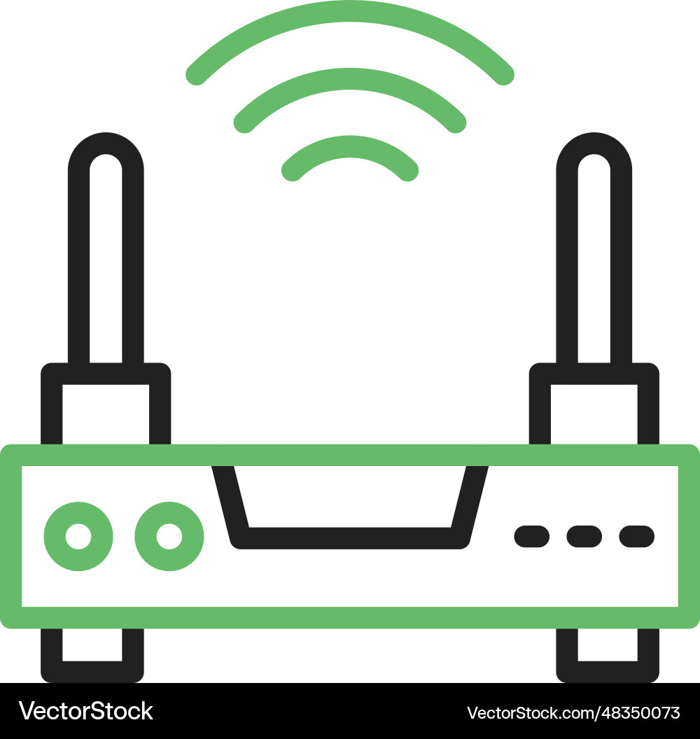 Router device icon image vector image