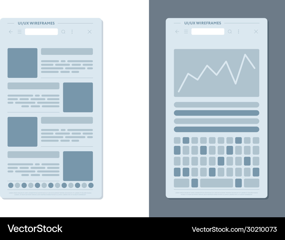 Web page with keyboard and scheme Web page with keyboard and scheme vector image