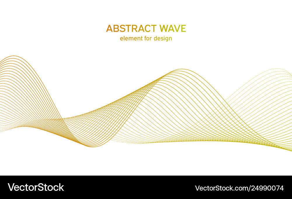 Abstract colorful wave element for design Abstract colorful wave element for design vector image