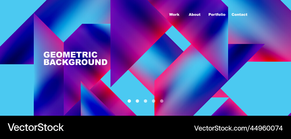 Dynamic lines triangles rectangles geometric Dynamic lines triangles rectangles geometric vector image