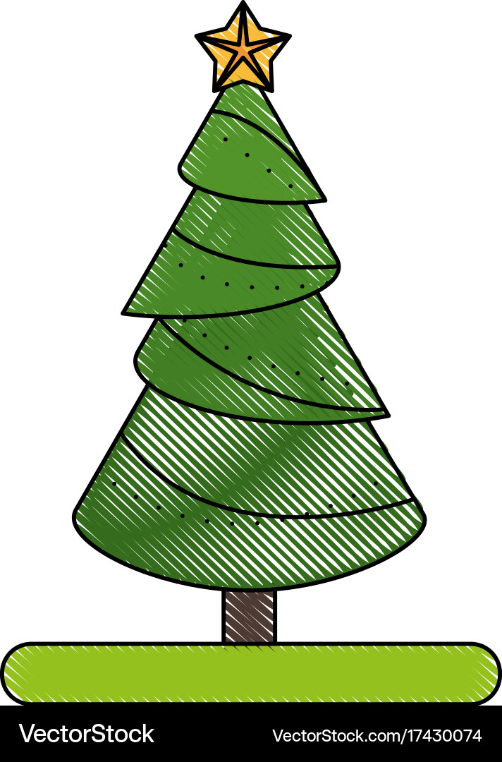 Pine tree forest icon image Royalty Free Vector Image