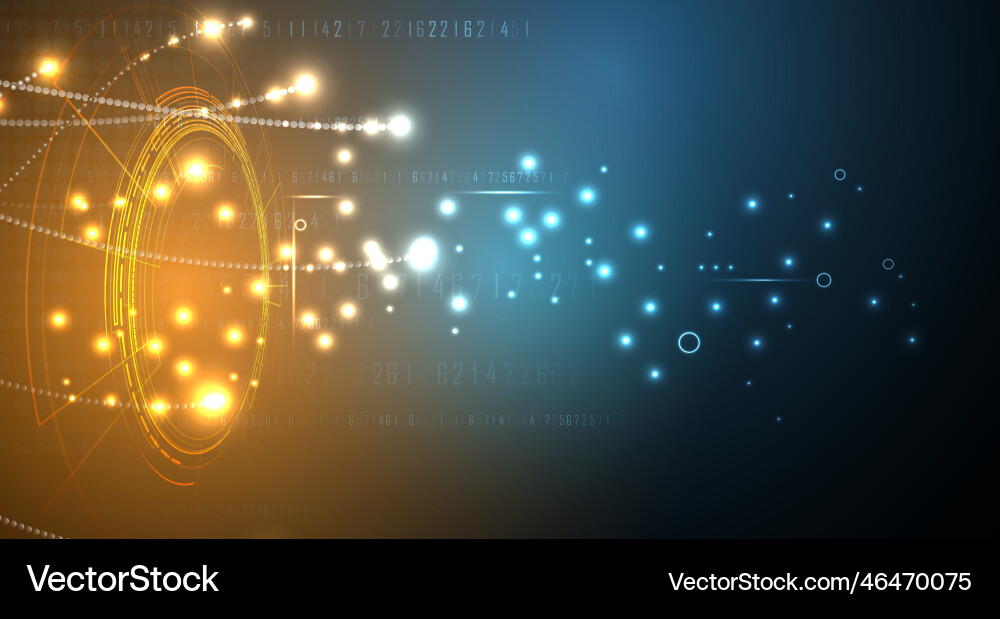 Abstract internet computer technology business Abstract internet computer technology business vector image