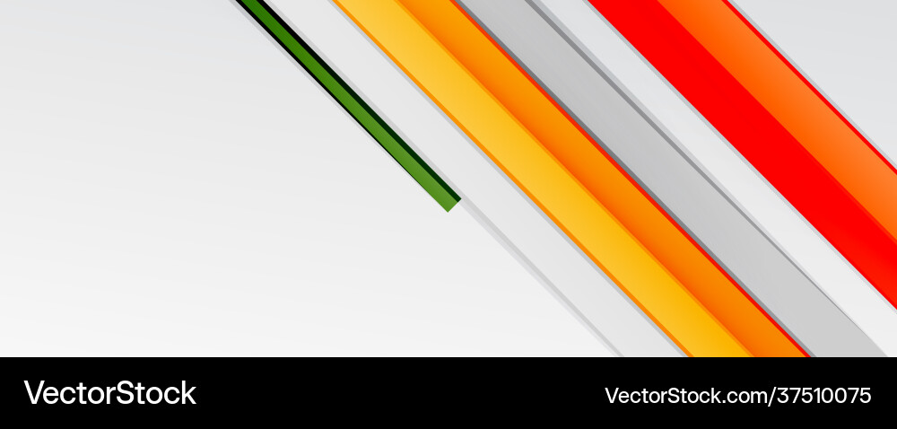 Multicolored lines background design template Multicolored lines background design template Vector Image