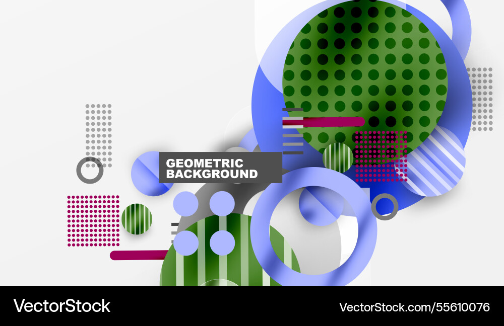 Abstract circle design with overlapping Abstract circle design with overlapping Vector Image