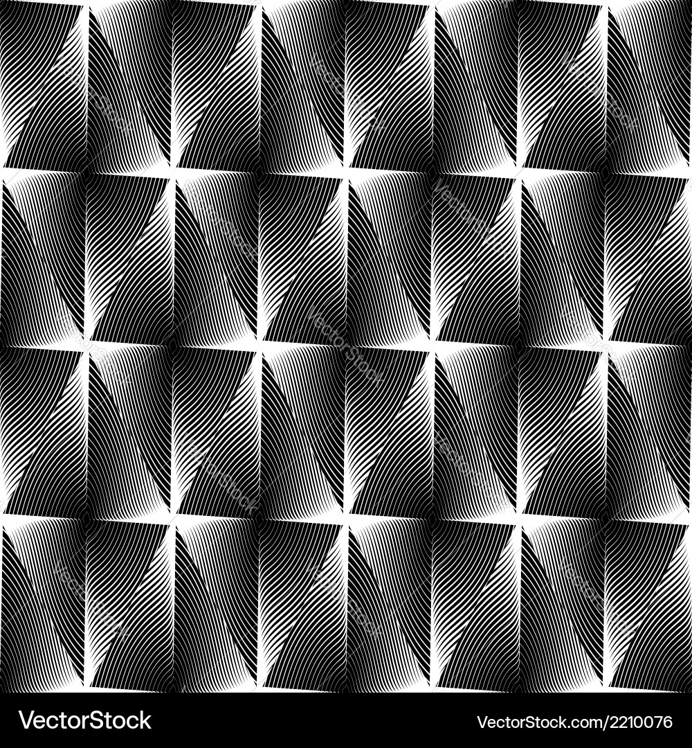 Design seamless diamond trellised pattern vector image