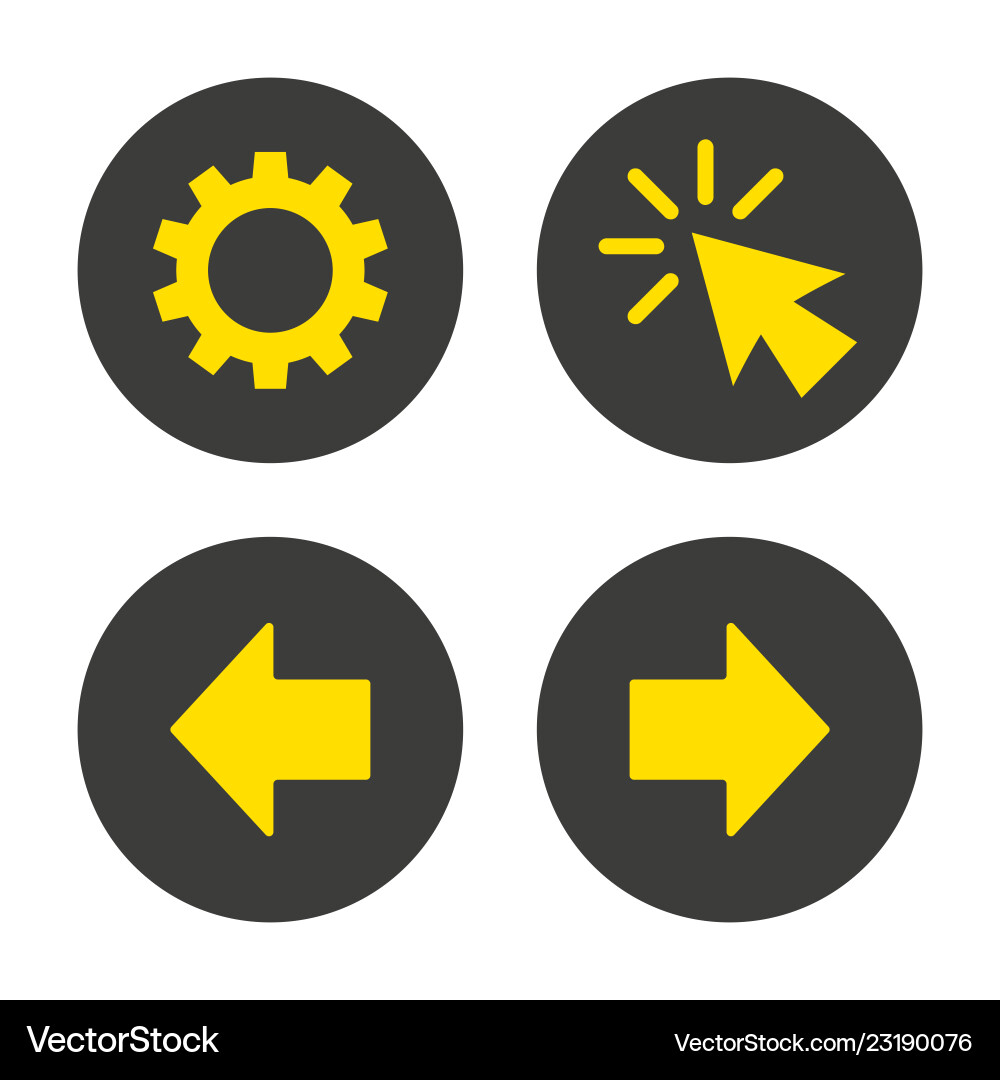 Web and mobile icons set on white background Web and mobile icons set on white background vector image