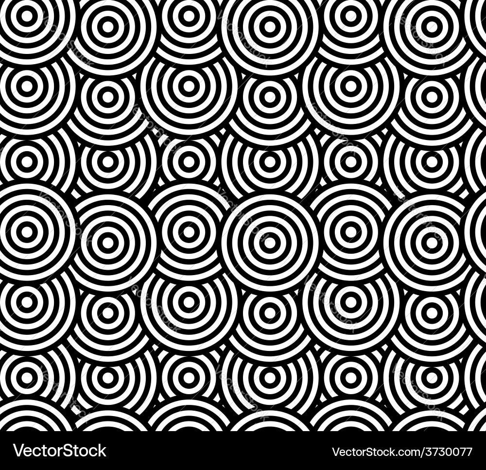 Abstract geometric seamless pattern different vector image