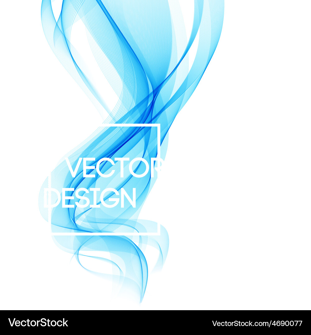 Abstract template background with wave vector image